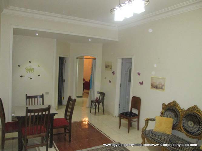 EB2019R Amazing apartment with two bedrooms for rent in the East Bank of Luxor