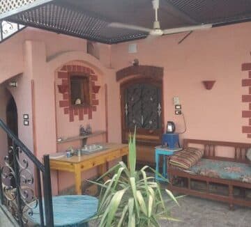 2-storey villa with 2-bedroom apartments for rent in Luxor, West Bank, Luxor for rent or sale.