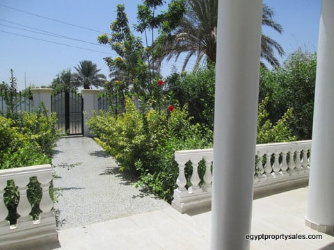 Modern 2-Bedroom Garden Apartment for Rent with Nile View on West Bank, Luxor