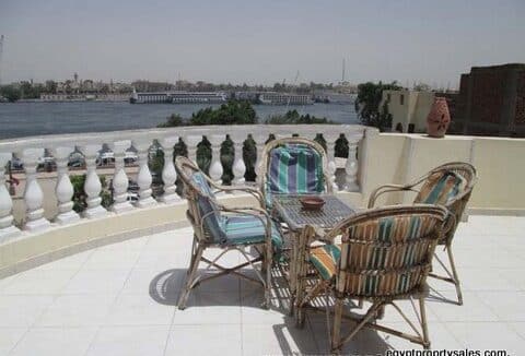 1-Bedroom Apartment for Rent in Ramla, Luxor – Nile Views, Roof Terrace & Near Ferry Crossing