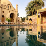 WB1855R Hotel in Egypt, Luxor with a mix of middle ages and Nubian design
