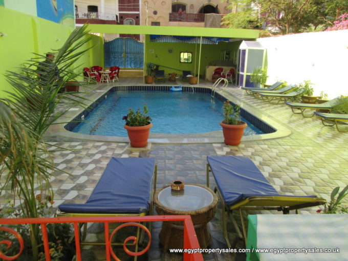 WB1213R First floor two bedrooms apartment with shared swimming pool in Luxor