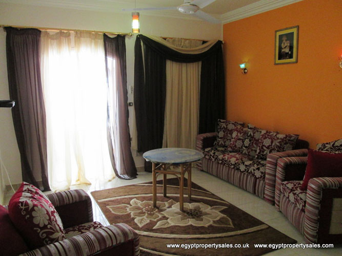 EB2456R Second floor 2 bedroom apartment in Fayrouz East Bank Luxor