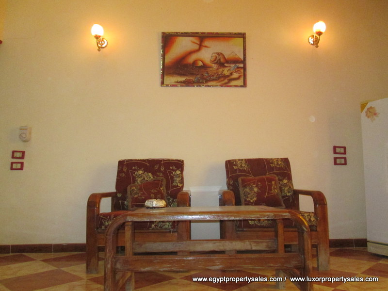 WB1847R First floor one bedroom apartment for rent in West Bank of Luxor