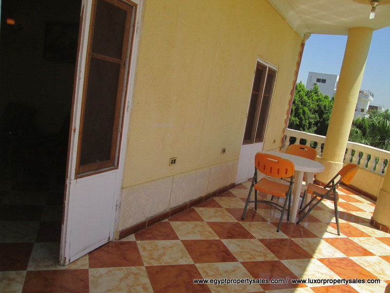 WB1847R First floor one bedroom apartment for rent in West Bank of Luxor