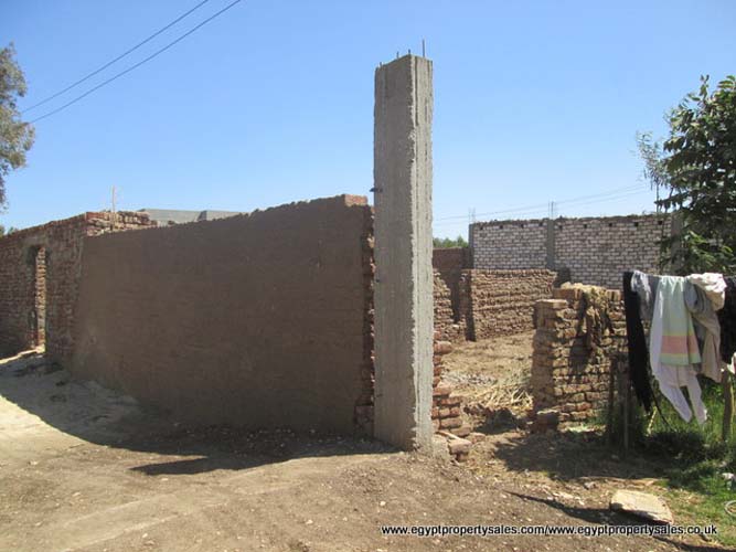 LAN511S Piece of land with partial Nile views in Djorf West bank Luxor