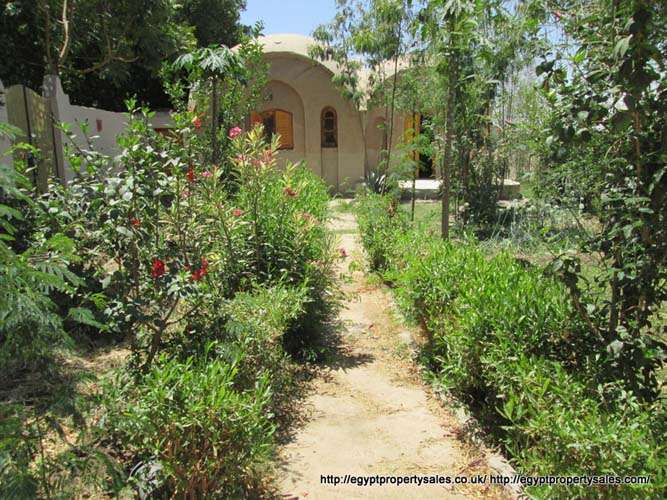 WB0380S One bedroom Nubian house for sale in quite area on West Bank of Luxor city Habu