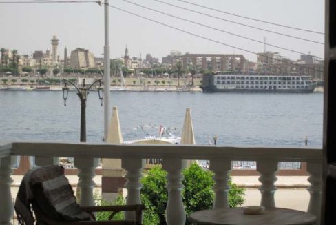 Beautiful Hotel front the Nile with some amazing views of Nile and Luxor temple for sale in West Bank of Luxor