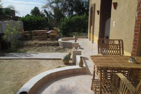 WB1945S/R Wonderful Nubian design House for sale or rent with amazing garden in Egypt, Luxor