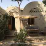 WB1904S Beautiful brown brick house with dome design for sale in Luxor