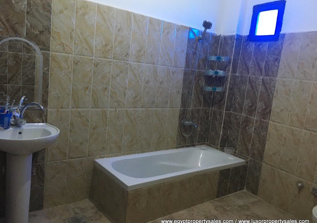 WB2151S One storey house with garden and roof terrace for sale in West Bank of Luxor city Ramla
