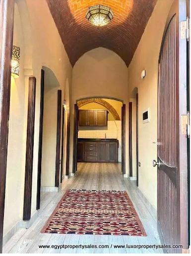 Nubian house for sale in Luxor with garden