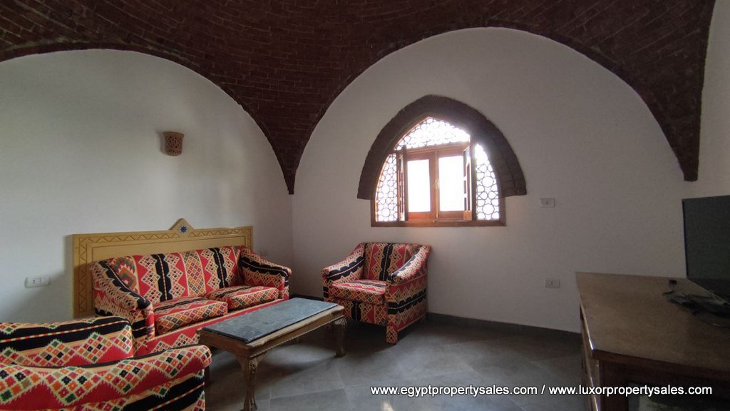 WB2120S Furnished villa for sale with Dome design in Luxor city