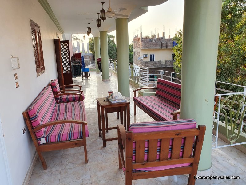 WB2214S European design three storey apartment building for sale located in Luxor, West Bank in quite area