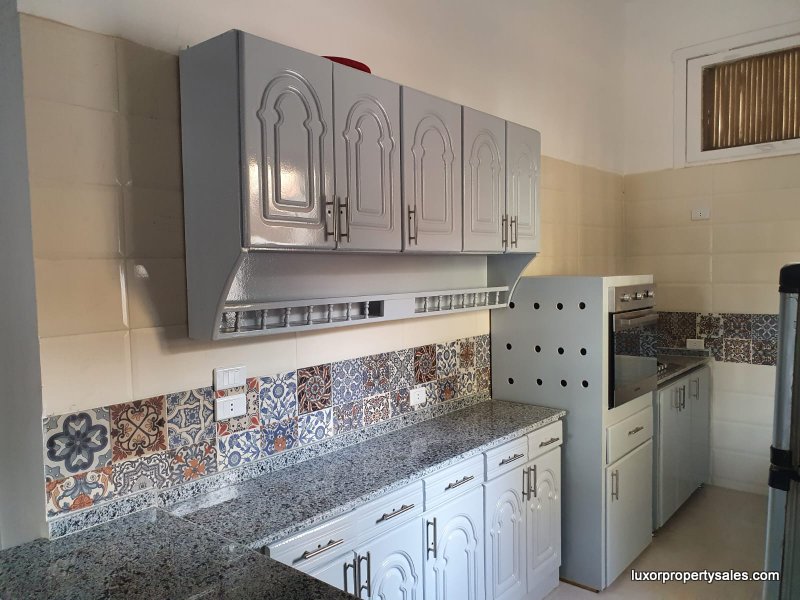 WB2214S European design three storey apartment building for sale located in Luxor, West Bank in quite area