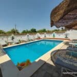 Beautiful fully furnished stylish 3 bedrooms and 4 bathrooms house with large Garden in Al Gezira